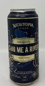 Newtopia Cyder Chai Me a River Cider